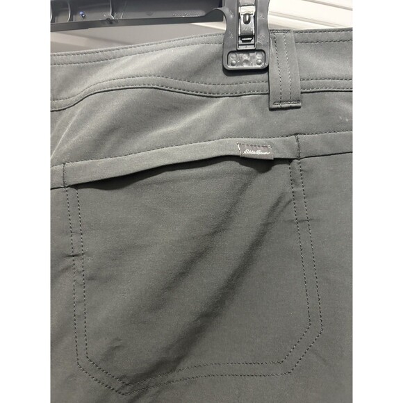Eddie Bauer Adventurer Size 16 Gray 2.0 Skort Dark Smoke UPF 50 Moisture Shield - Picture 4 of 6
